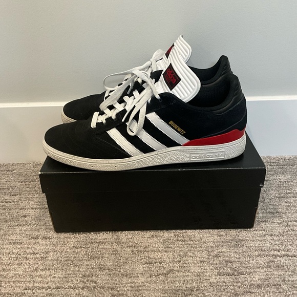 Size 12 - adidas Busenitz Pro Black Scarlet - Picture 4 of 4